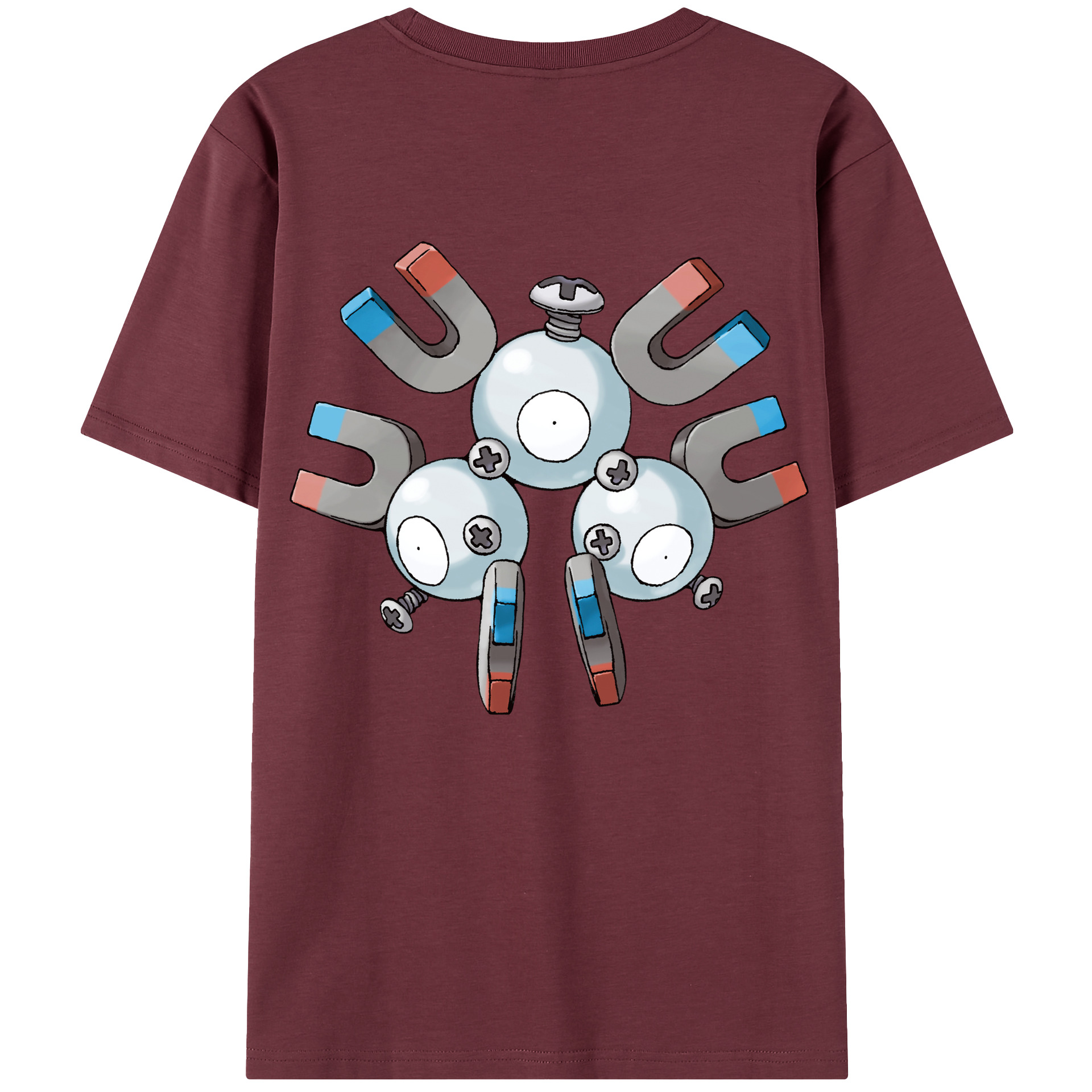 （画像用） ポケットモンスター Pokémon 綿100％半袖Tシャツ（背面プリント）